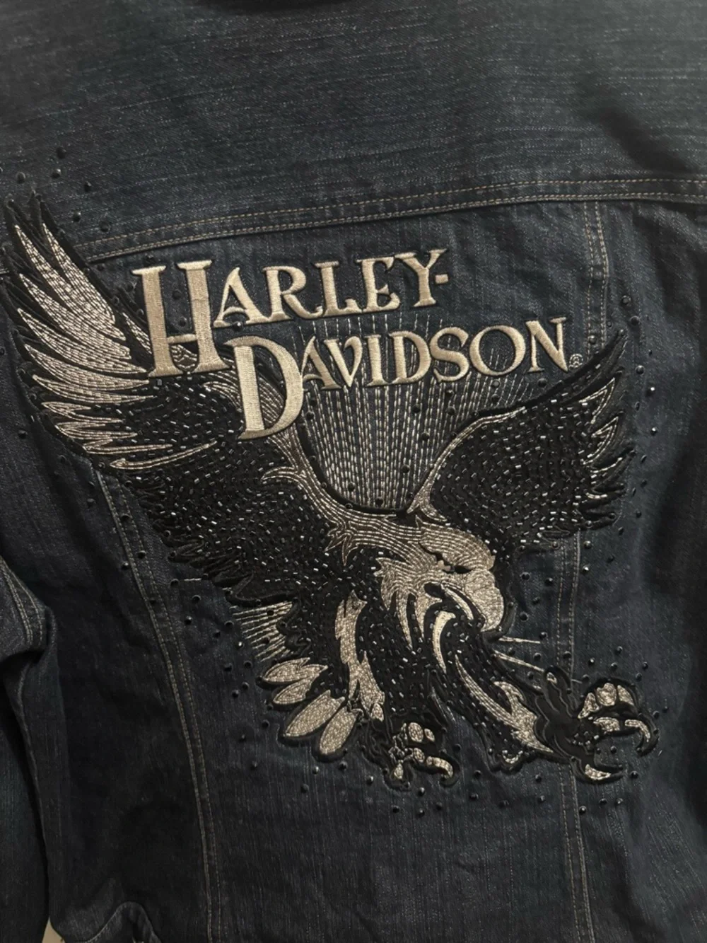 The BEST Harley-Davidson Denim Jacket everrr🖤 - Picture 1 of 10